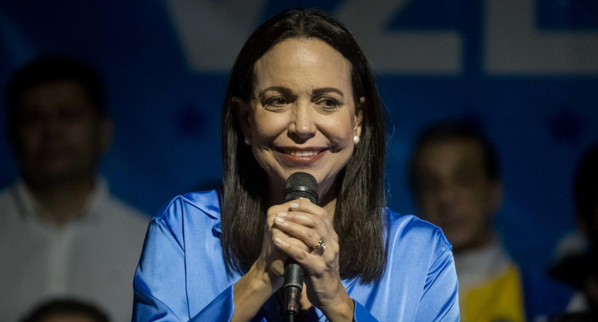 María Corina Machado. Foto: EFE.