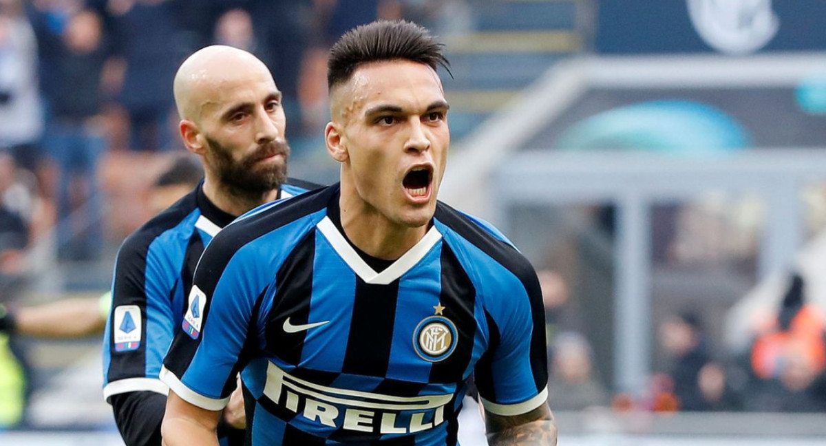 Lautaro Martínez, Inter. Foto: EFE