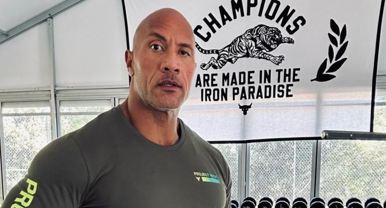 Dwayne Jhonson. Foto: Instagram @therock.