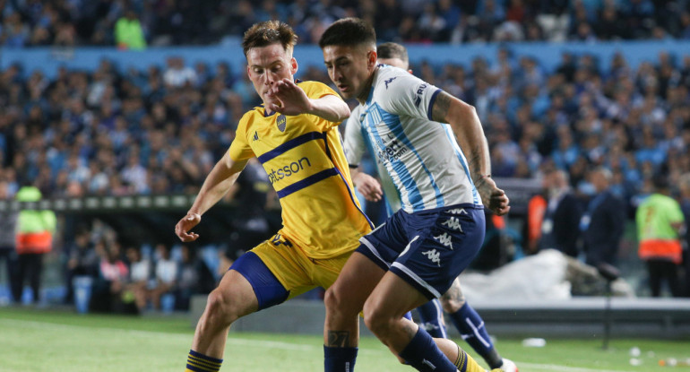 Copa de la Liga, Racing vs. Boca. Foto: NA.