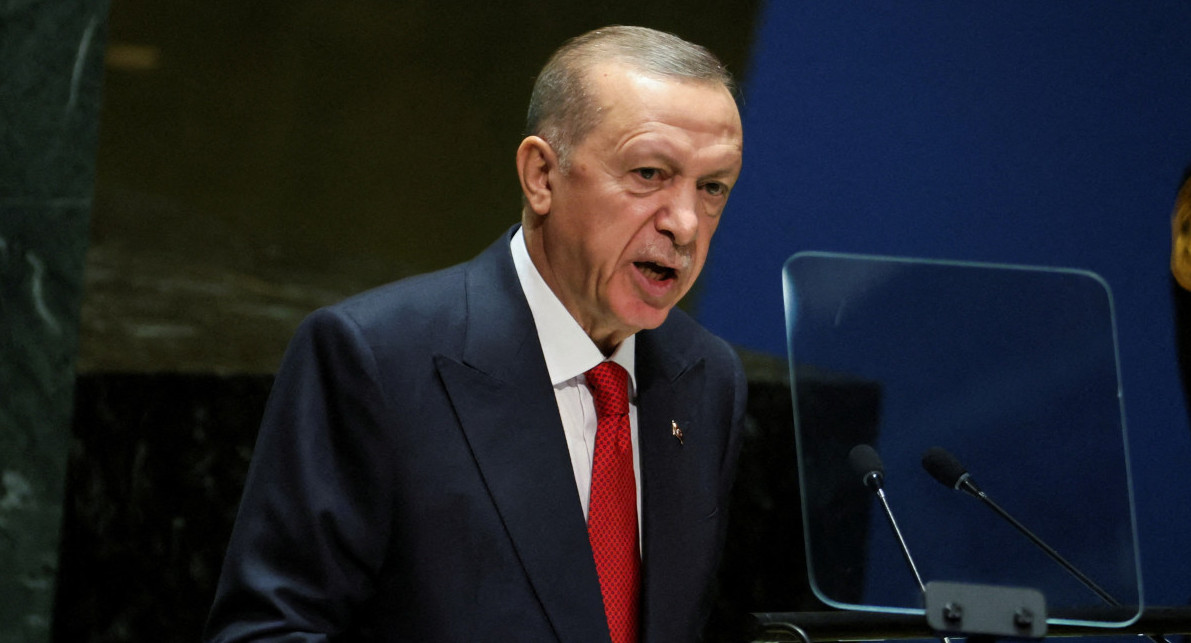 Erdogan, presidente de Turquía. Foto: Reuters.