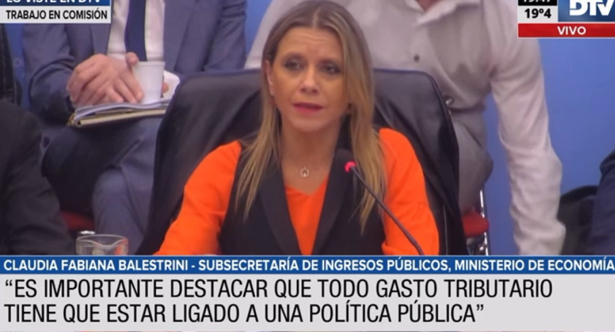 Diputados: funcionarios expusieron sobre separata del Presupuesto 2024. Foto: Captura de video.