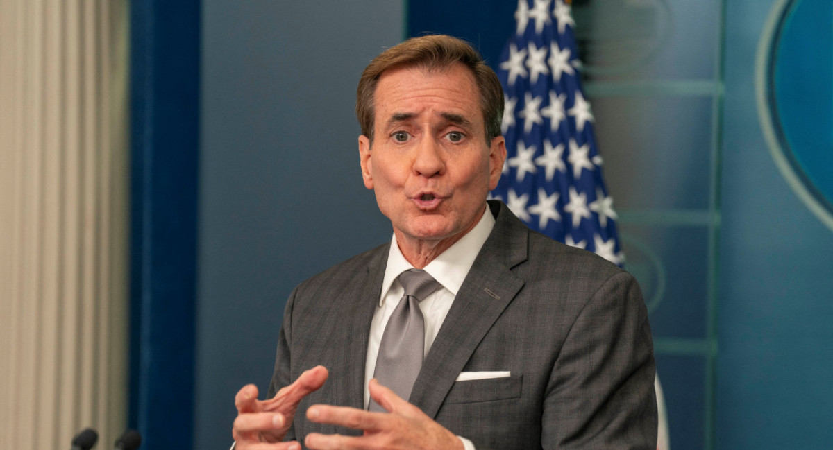 John Kirby, portavoz de la Casa Blanca. Foto: REUTERS.