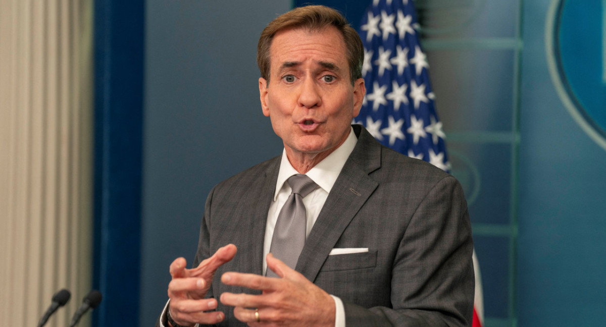 John Kirby, portavoz de la Casa Blanca. Foto: REUTERS.