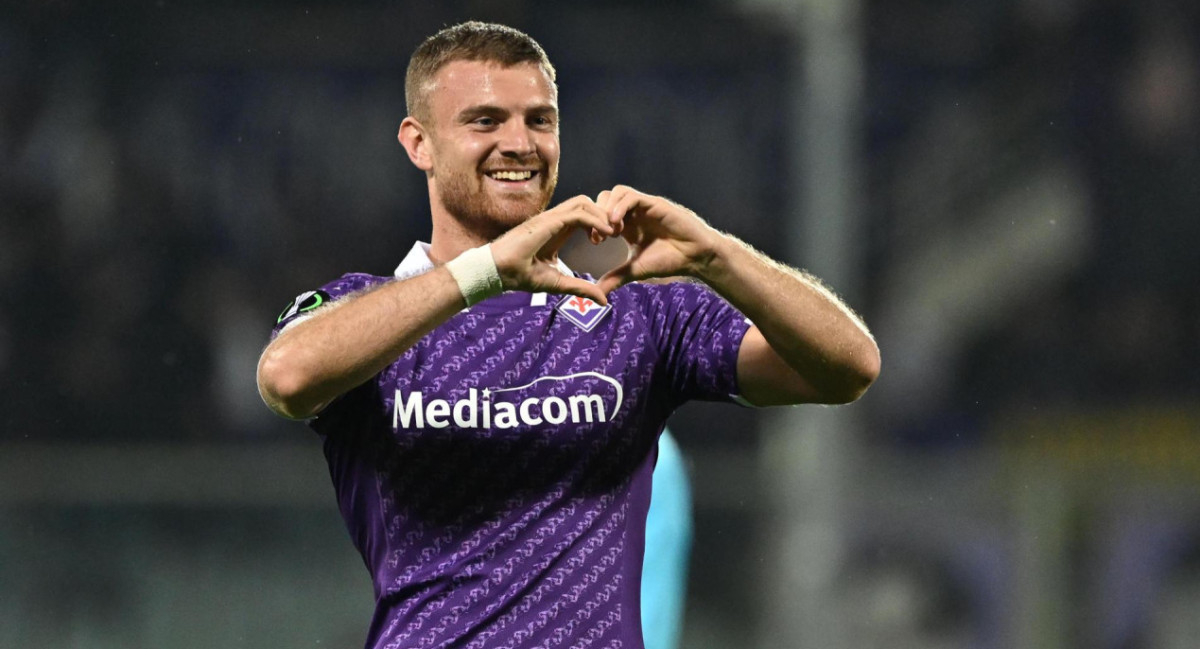 Lucas Beltrán; Fiorentina. Foto: EFE.