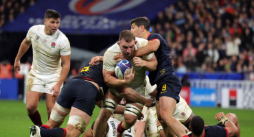 Los Pumas vs Inglaterra. Foto: EFE