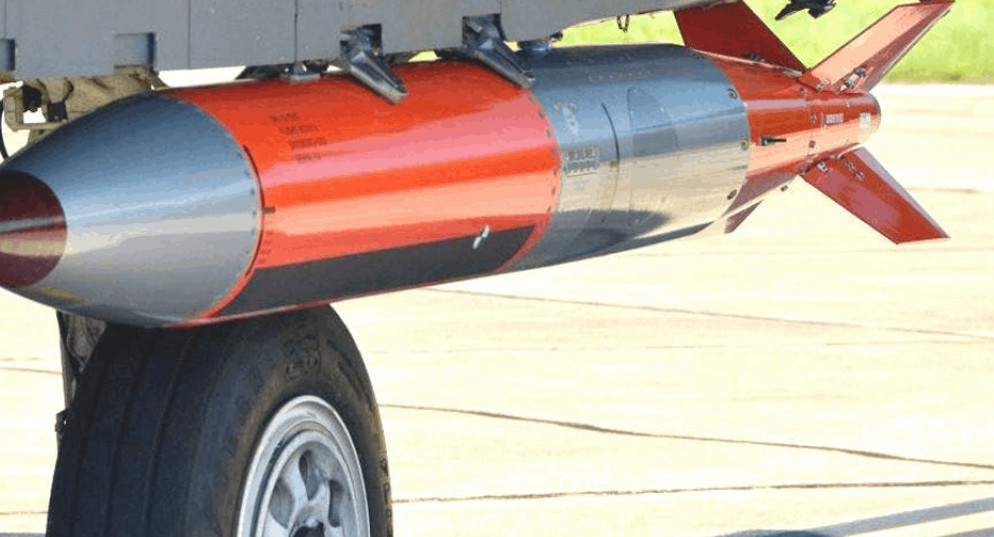 Bomba B61. Foto: Fuerza Aérea estadounidense.