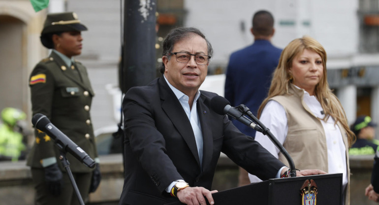 Gustavo Petro, presidente de Colombia. Foto: EFE.