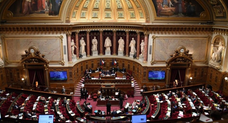 Senado francés. Foto: Reuters