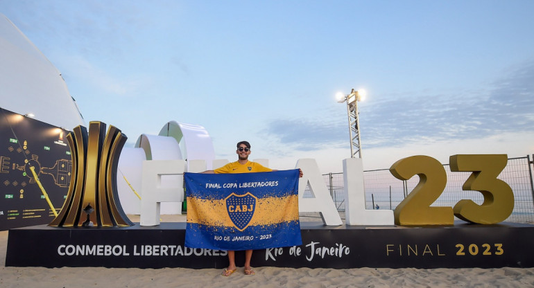 Final de Copa Libertadores en Brasil. Foto: NA.