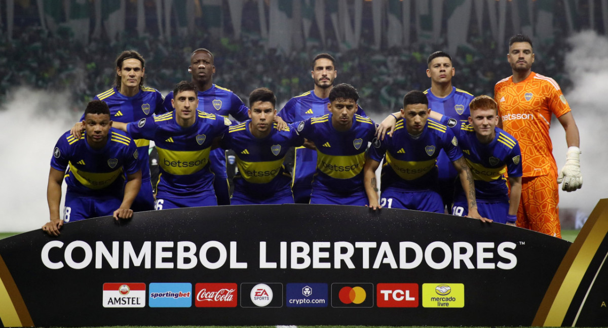 Boca en la Copa Libertadores. Foto: NA.