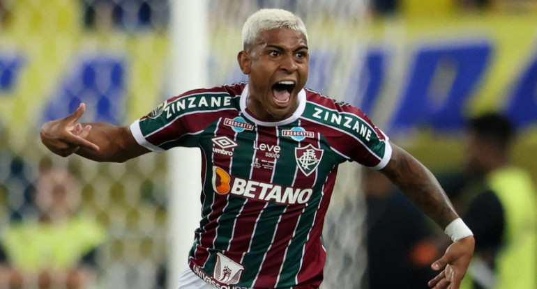 John Kennedy; Boca vs. Fluminense; Copa Libertadores. Foto: Reuters.