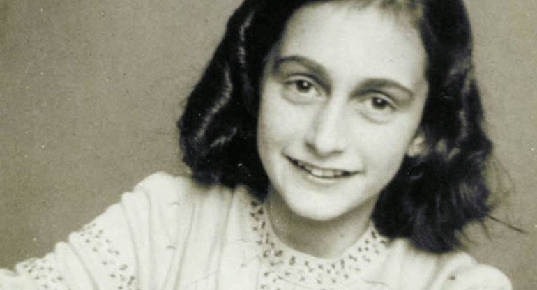 Ana Frank. Foto: Twitter