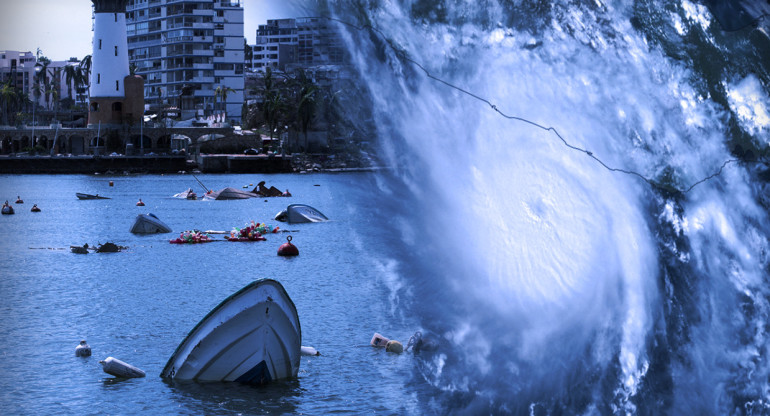 Huracán, tormenta, ciclón. Foto: Reuters / canal 26