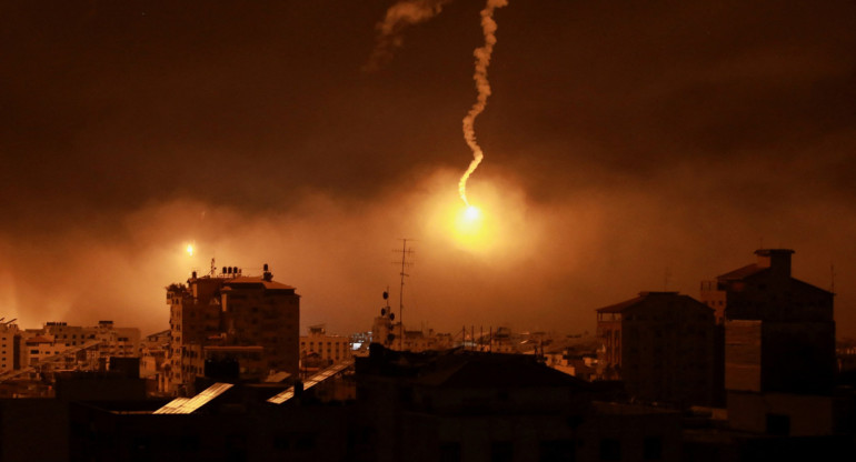 Guerra entre Israel y Hamas. Foto: NA.