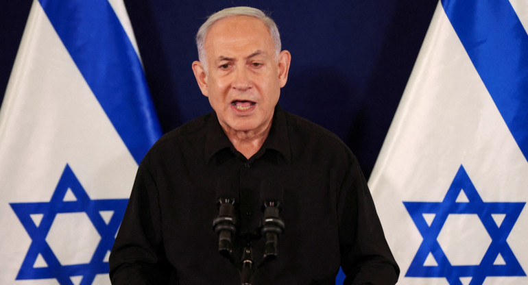 El primer ministro israelí, Benjamín Netanyahu. Foto: Reuters