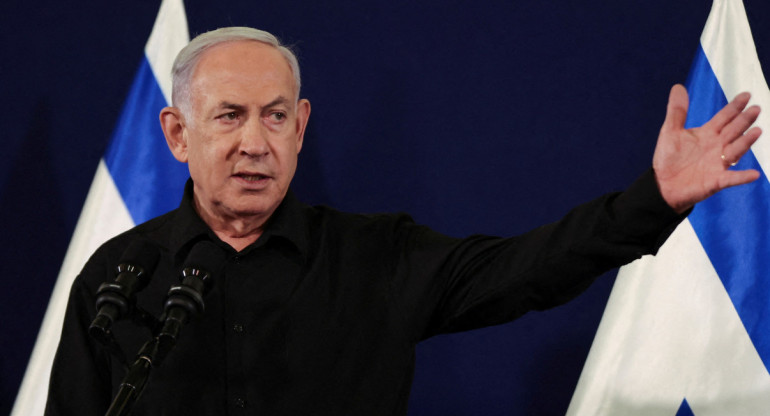 El primer ministro israelí, Benjamín Netanyahu. Foto: Reuters