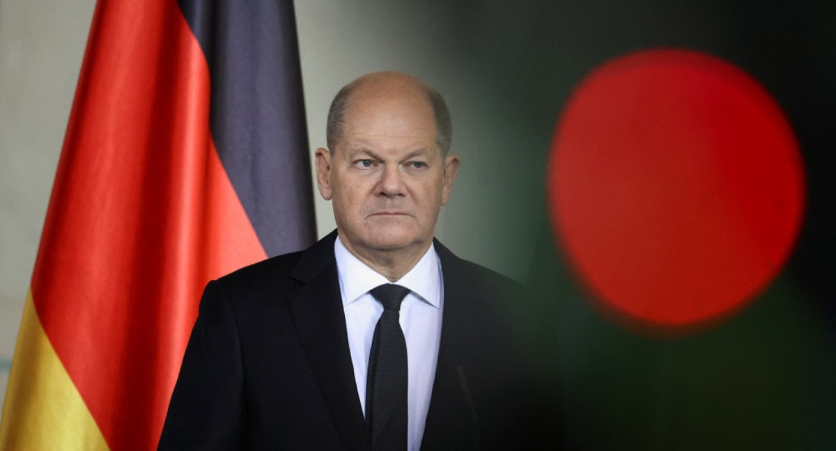 Olaf Scholz, canciller de Alemania. Foto: Reuters.