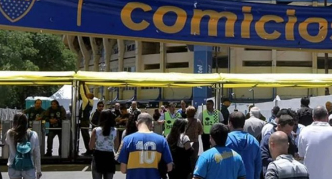 Elecciones en Boca. Foto: NA