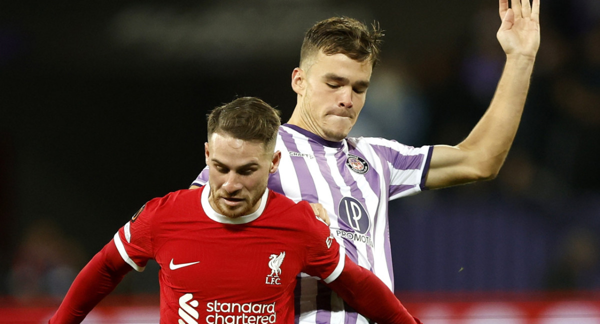 Europa League, Toulouse vs. Liverpool. Foto: EFE.