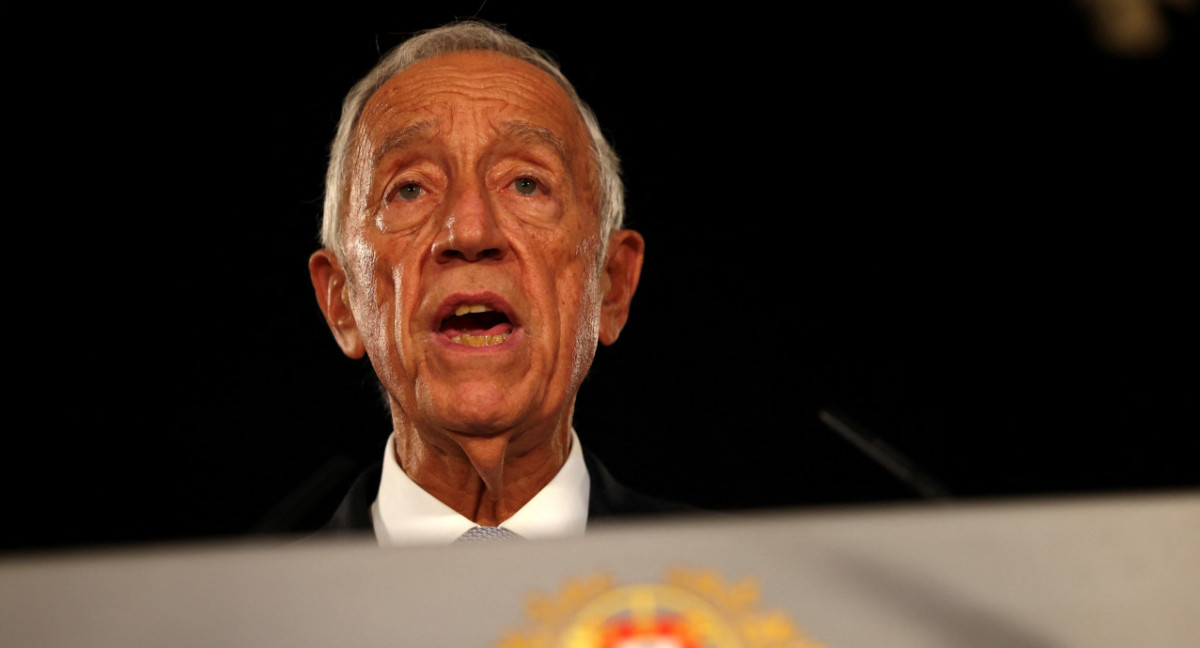 Marcelo Rebelo de Sousa, presidente de Portugal. Foto: REUTERS.