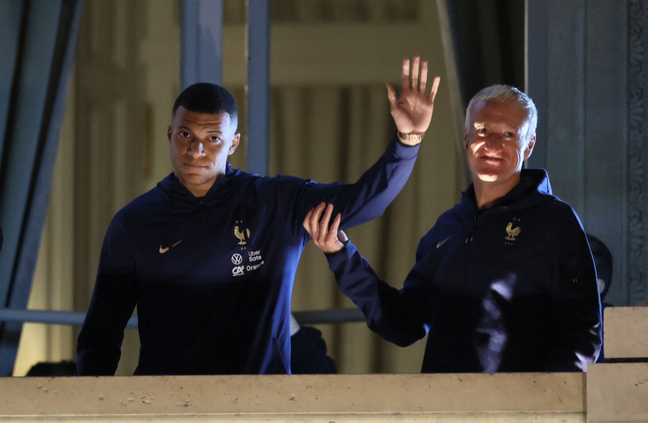 Didier Deschamps, entrenador de Francia. Foto: NA