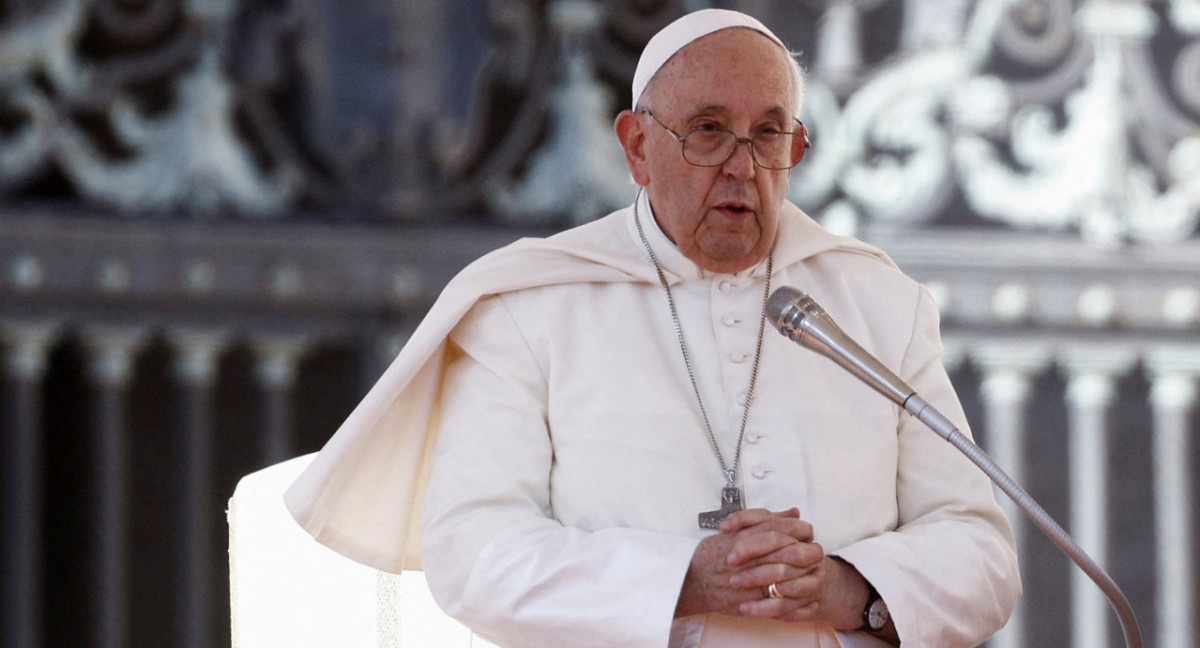 Discurso del papa Francisco. Foto: Reuters