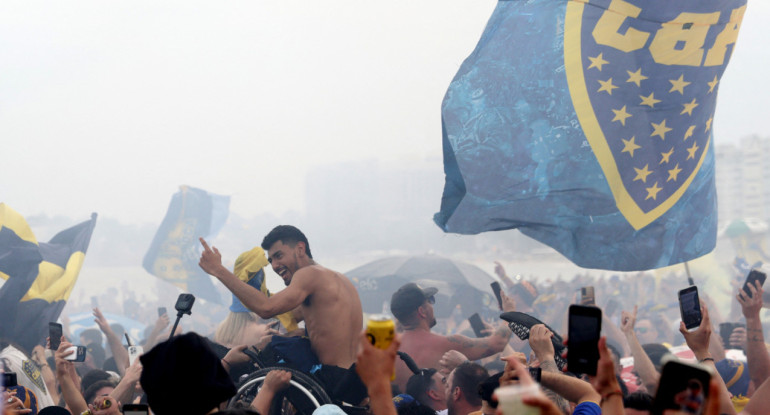 El anhelo de Boca, la Séptima. Foto: Reuters