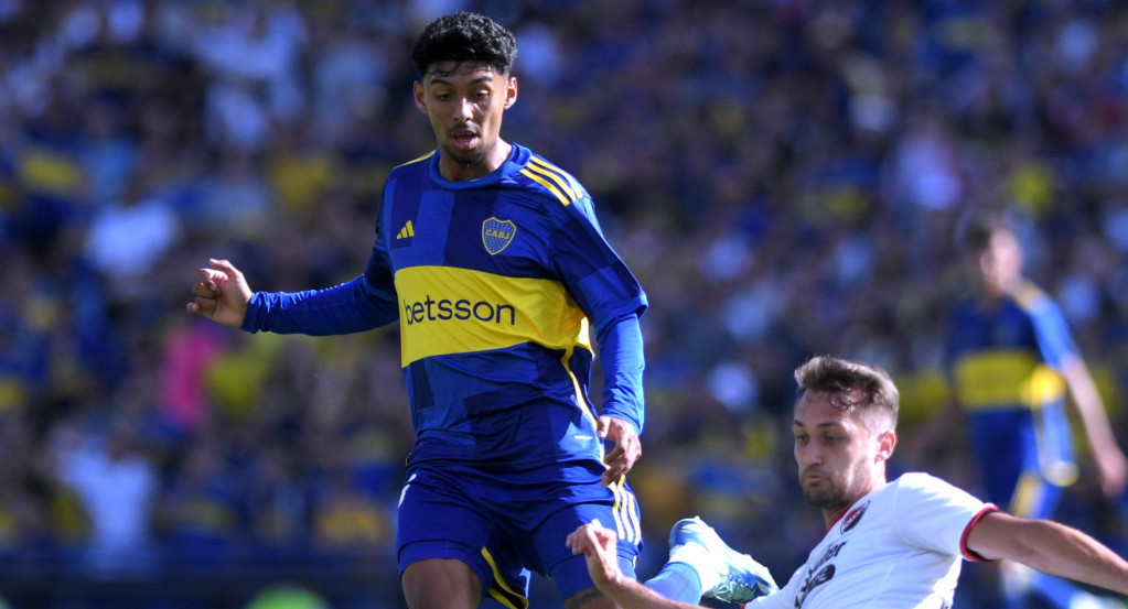 Cristian Medina; Boca vs Newells. Foto: Télam