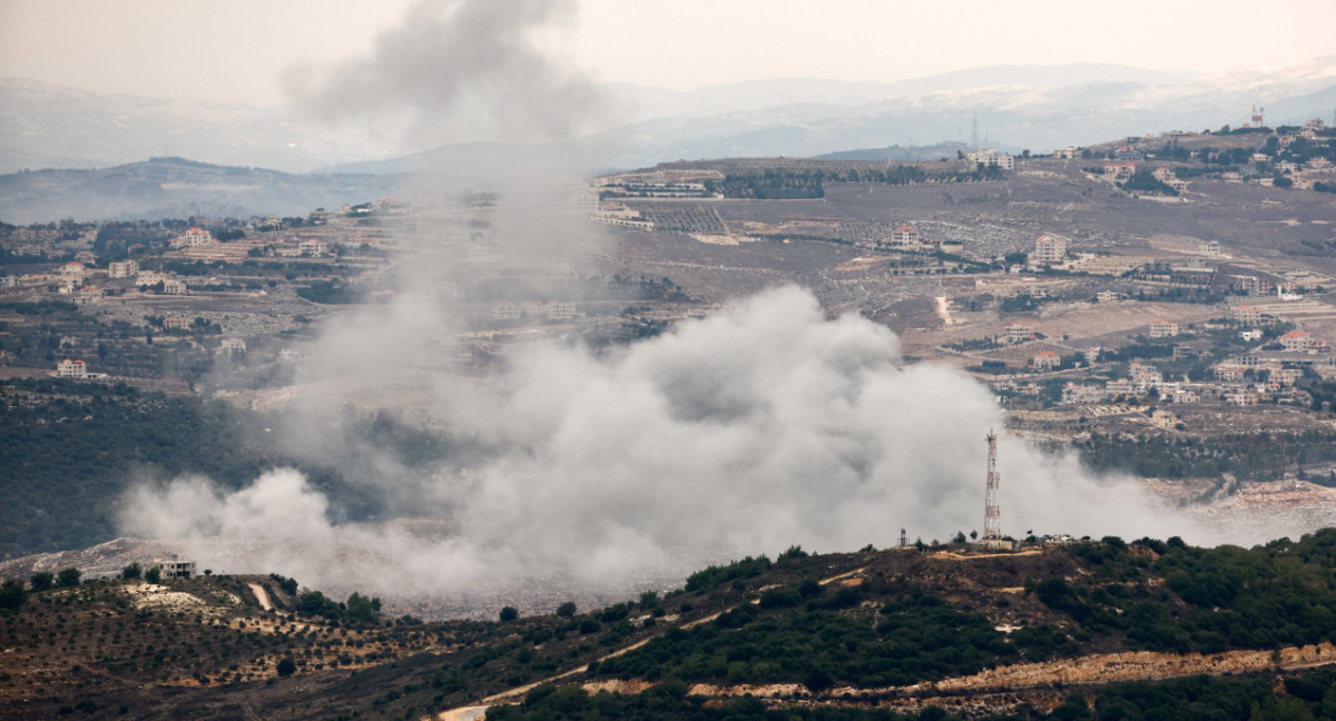 Frontera entre Israel y el Líbano. Foto: Reuters