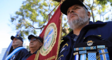 Excombatientes de Malvinas. Foto: NA