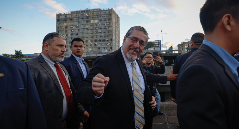 Bernardo Arévalo, presidente electo de Guatemala. Foto: EFE.