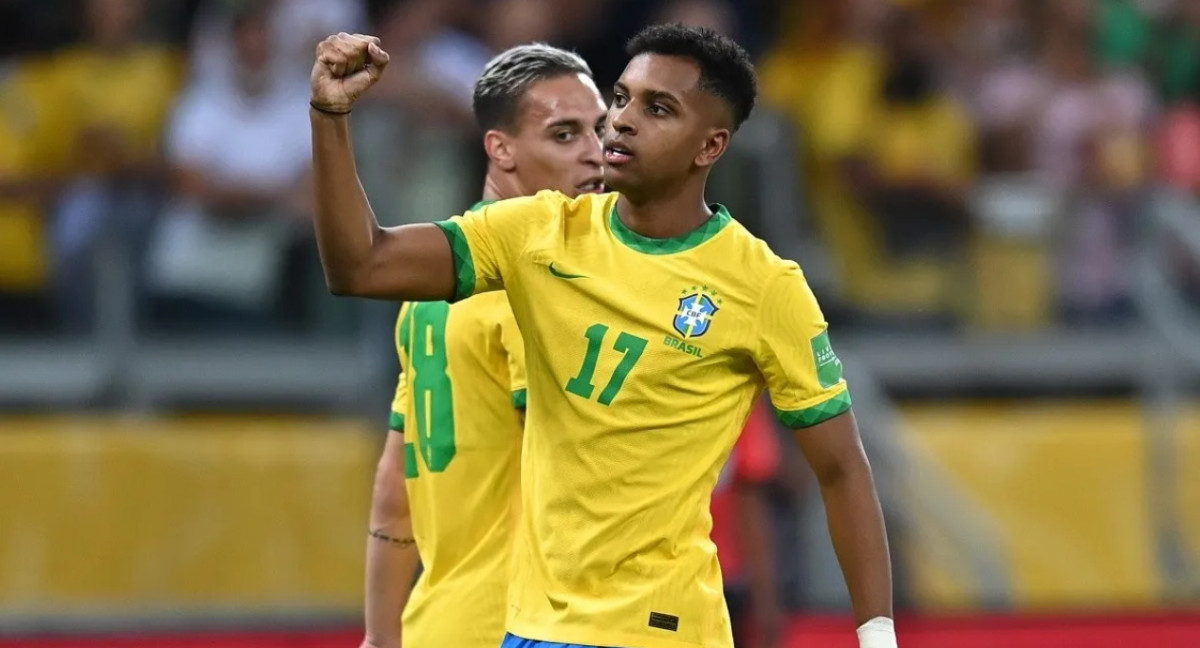 Rodrygo, Selección Brasil. Foto: NA