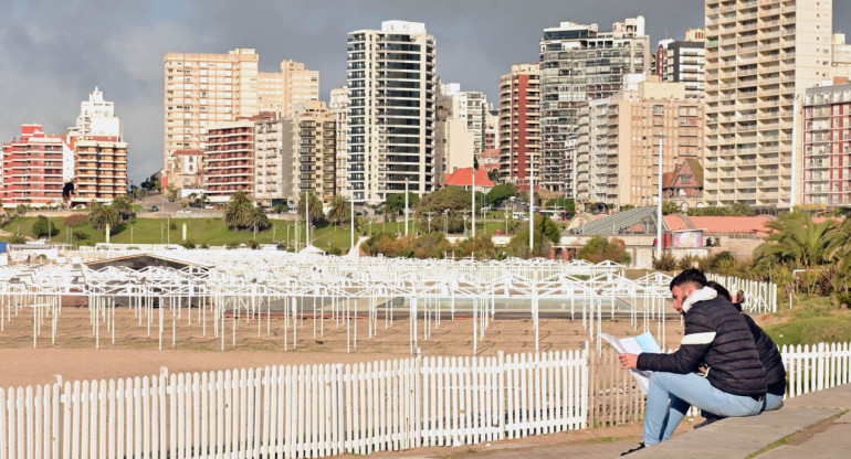 Turismo en Mar del Plata. Foto: NA.