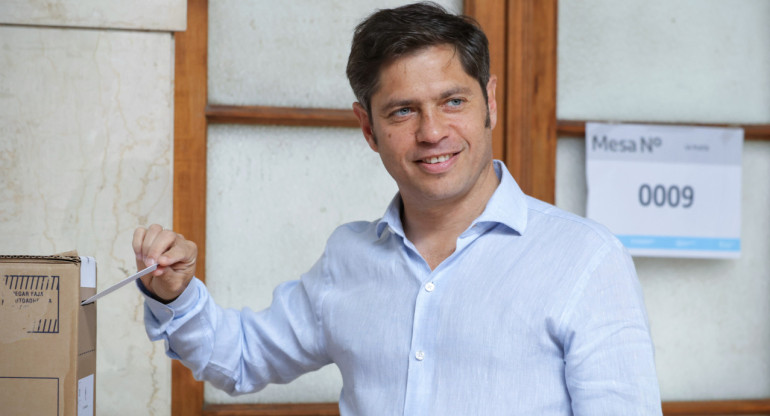 Axel Kicillof. Foto: NA.