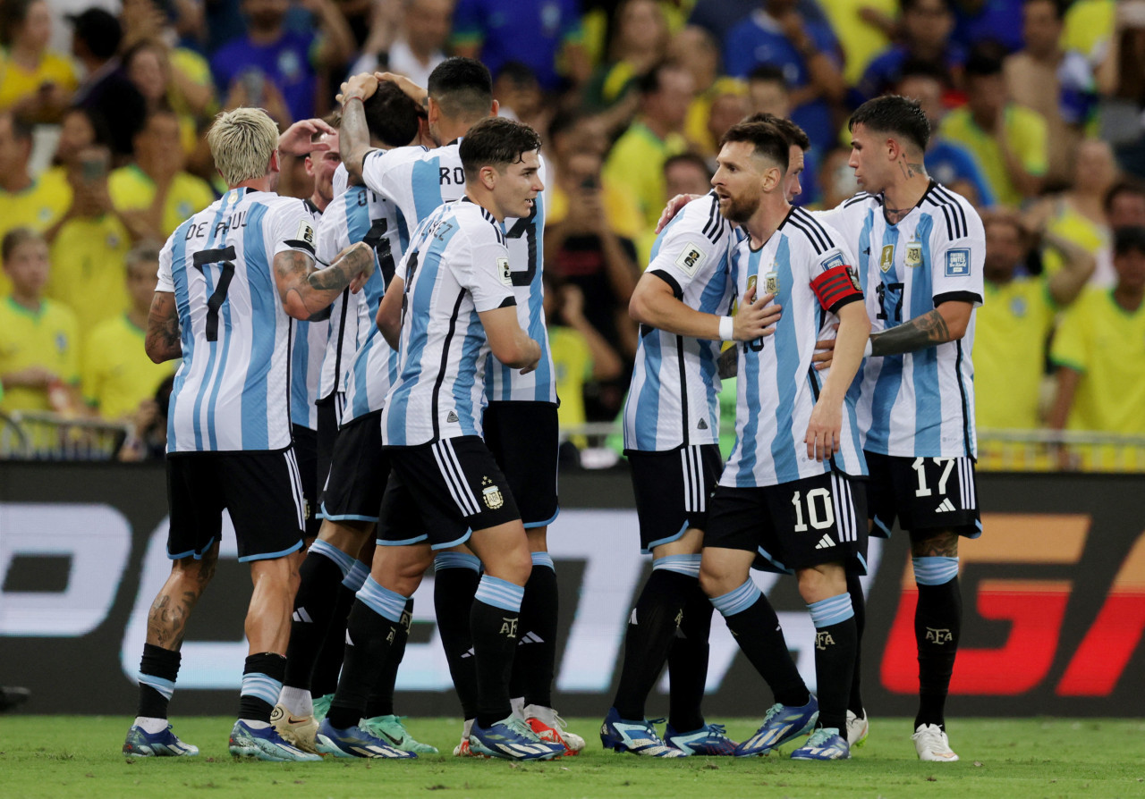 Eliminatorias, Brasil vs. Argentina. Foto: REUTERS.