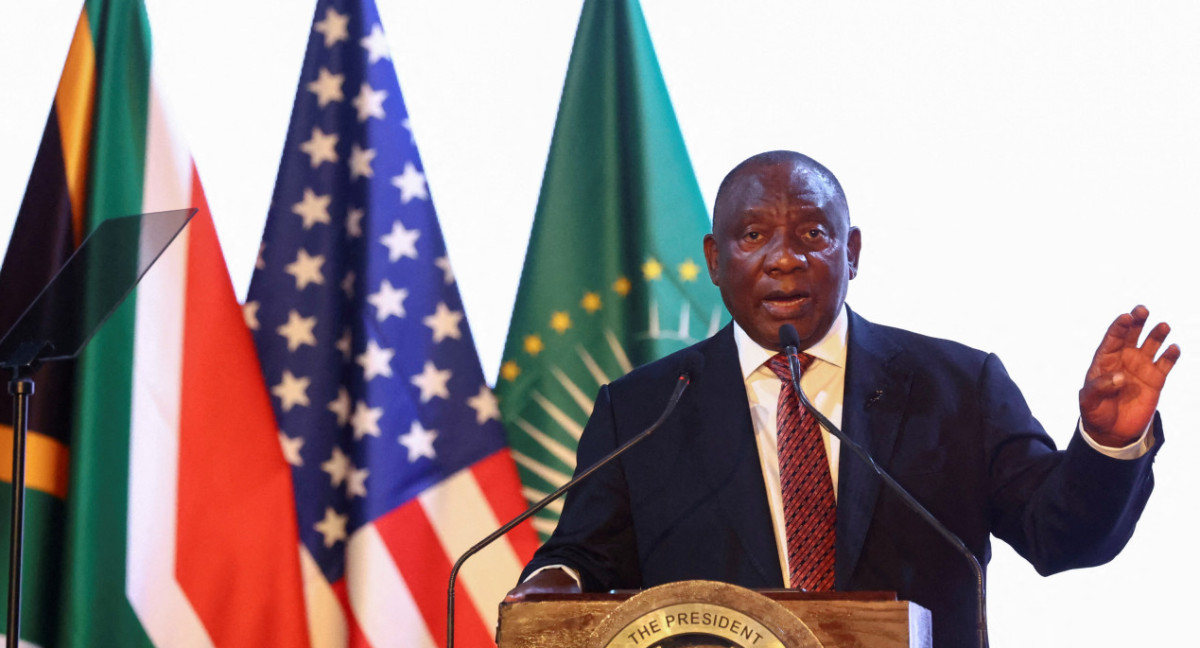 El presidente sudafricano, Cyril Ramaphosa, Reuters