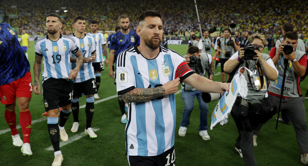 Lionel Messi, capitán de la Selección Argentina. Foto: NA.