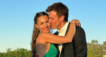 Pampita y Roberto García Moritán. Foto: Instagram.