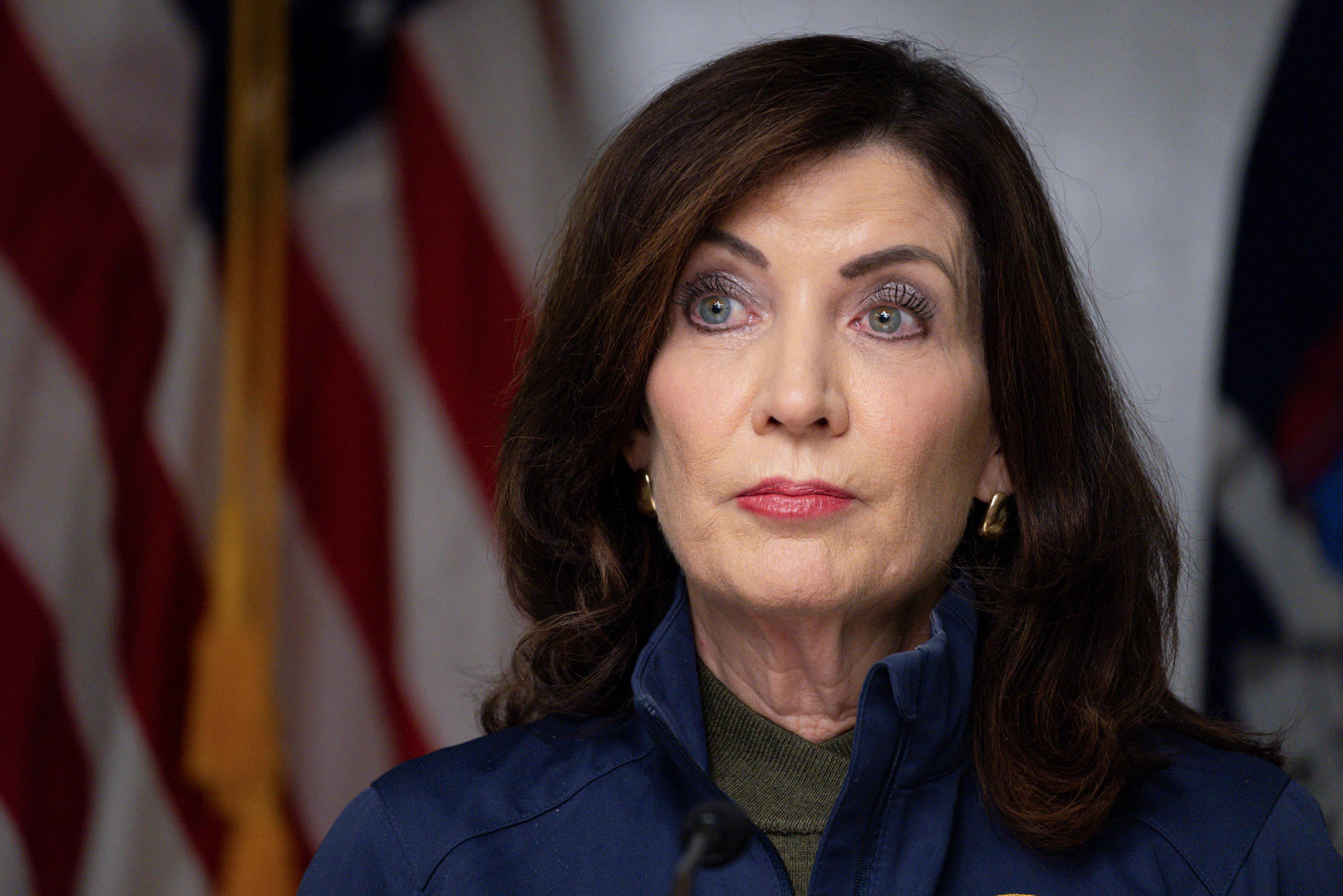 Kathy Hochul, gobernadora de Nueva York. Foto: REUTERS.