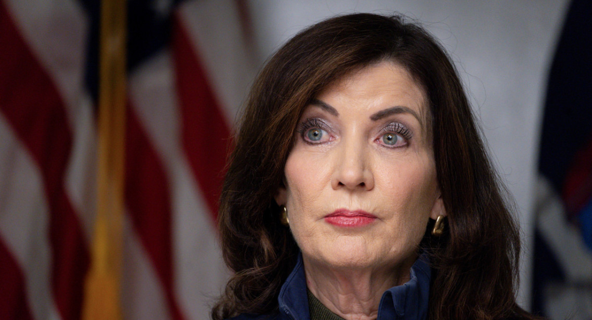 Kathy Hochul, gobernadora de Nueva York. Foto: REUTERS.