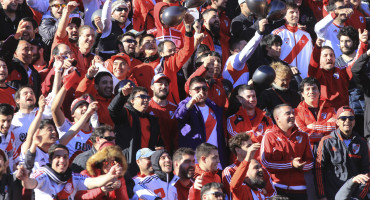 Hinchas de River. Foto: NA.