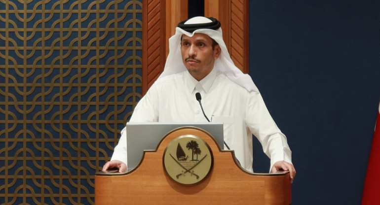 Mohammed bin Abdulrahman Al Thani., primer ministro de Qatar. Foto: Reuters.