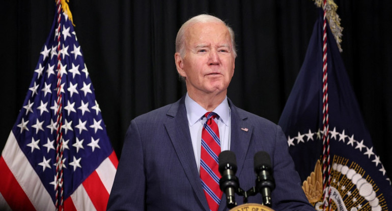 Joe Biden, presidente de Estados Unidos. Foto: Reuters.