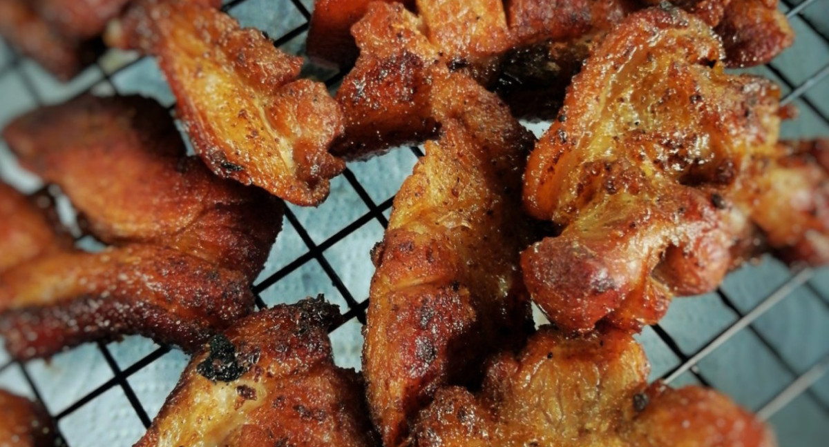 Chicharron, el novedoso superalimento. Foto: X