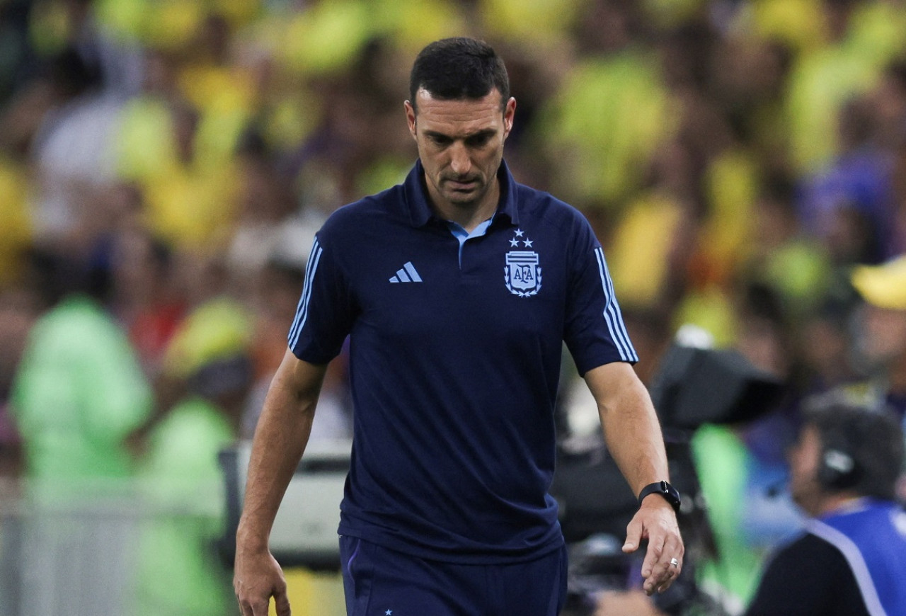 Lionel Scaloni podría dejar la Selección Argentina. Foto: Reuters.