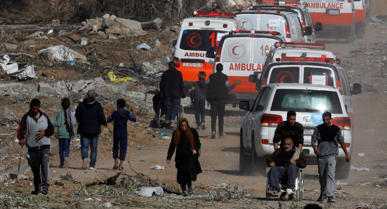 Tregua entre Israel y Hamás. Foto: Reuters.