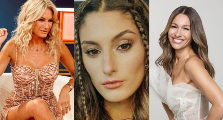 Yanina Latorre, Lola Latorre y Pampita. Fotos: Instagram.