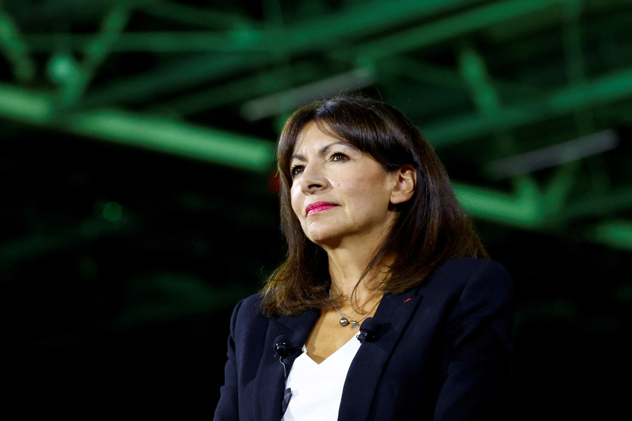 Anne Hidalgo, alcaldesa de París. Foto: Reuters.