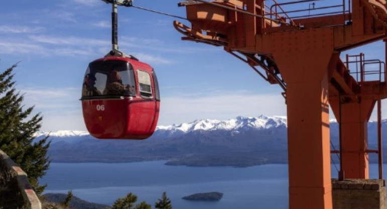 Teleférico en Bariloche. Foto: NA